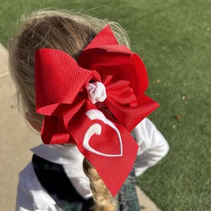 Large Red Bows