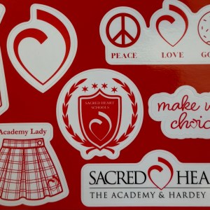 *NEW* Sacred Heart Sticker Sheet